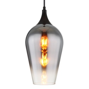 Pendul design modern LAVUS negru/crom - Img 4