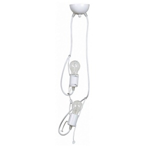 Pendul design modern minimalist BOBI II alb 538/2 EMB