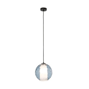 Pendul design modern Pinco negru nisipos, albastru