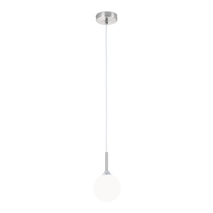 Pendul design modern SNOWWHITE crom satin - Img 4