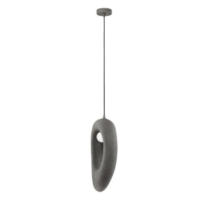 Pendul design modern, Stone Gray, TEMPUS, 18x48cm