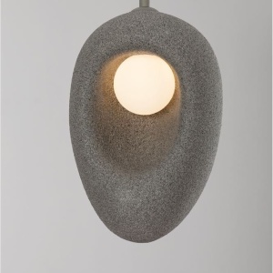 Pendul design modern, Stone Gray, TEMPUS, 20x30cm 169141 universul-luminii.ro
