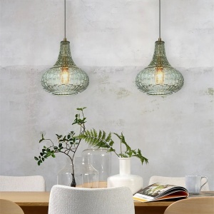 Pendul design modern Venice drop green 141741 universul-luminii.ro