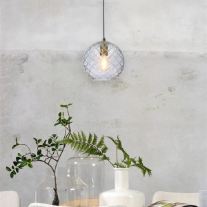 Pendul design modern Venice globe clar - Img 2