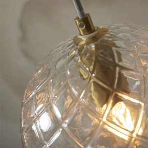 Pendul design modern Venice globe clar - Img 9