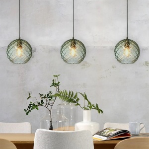 Pendul design modern Venice globe green 141731 universul-luminii.ro