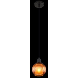 Pendul design modern ZUMBA negru/bronz 157561 universul-luminii.ro