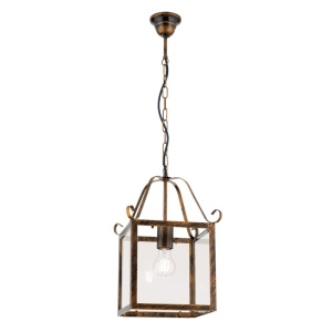 Pendul design rustic Frano Latern HL 6-1533/1 Antik/gold OR