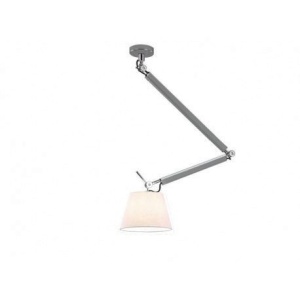 Pendul directionabil design modern ZYTA S ALU alb - Img 1