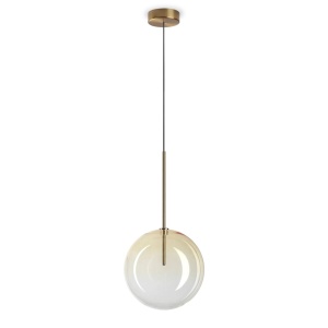 Pendul EQUINOXE SP1 D25 antique brass/ faded amber