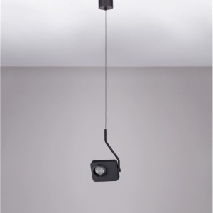 Pendul LED cu spot directionabil stil minimalist KEDROS negru 232651 universul-luminii.ro
