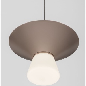 Pendul LED decorativ BARIS Nut Brown 22cm - Img 5