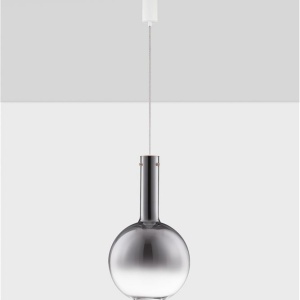 Pendul LED design decorativ NOSTOS Smokey Gray, NVL-9009222 169711 universul-luminii.ro