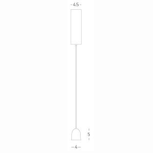 Pendul LED design minimalist 7W 3000K SANDY WHITE ZB-25136 170721 universul-luminii.ro