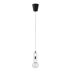 Pendul LED design minimalist CHRONOS alb - Img 1