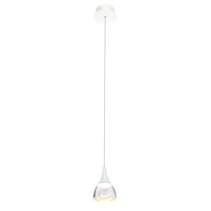 Pendul LED design modern Dalmatia 1 white - Img 1