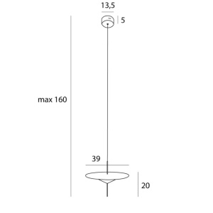 Pendul LED design modern decorativ Cone II - Img 3
