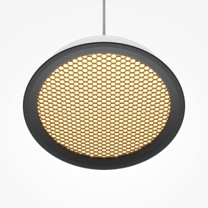 Pendul LED design modern El 14,5cm alb/auriu - Img 3