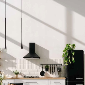 Pendul LED design modern minimalist 3cm COFFEE Small - Img 4