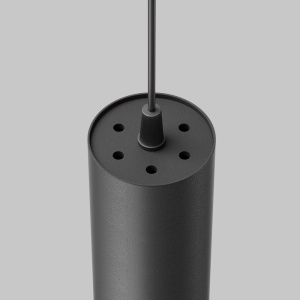 Pendul LED iluminat design tehnic FOCUS D-5,2cm negru 227421 universul-luminii.ro