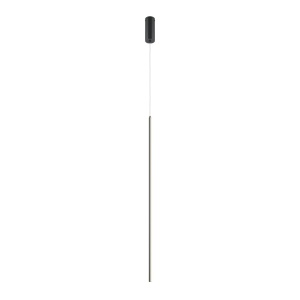 Pendul LED liniar stil minimalist Halo negru - Img 1