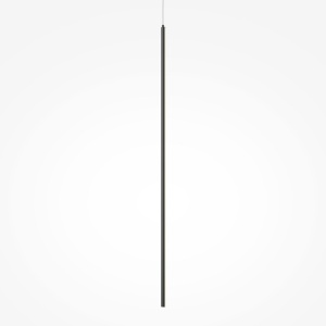 Pendul LED liniar stil minimalist Halo negru - Img 2