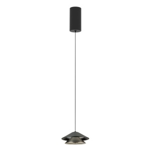 Pendul LED modern 7W BLACK-BRUSHED NICKEL ZB-25348