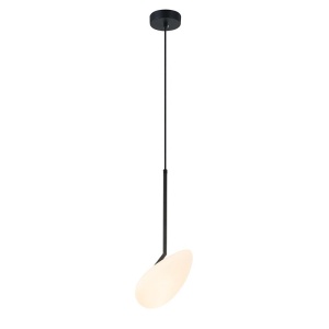 Pendul LED stil minimalist decorativ Rona negru
