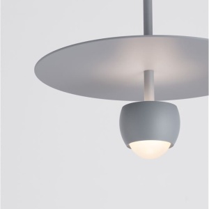 Pendul LED stil minimalist EDEM gri - Img 6