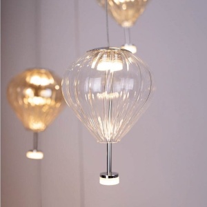 Pendul, Lustra LED design deosebit Palloncini 1 Clear - Img 3