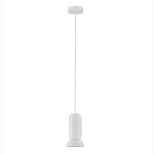 Pendul minimalist ceramica alba PARLO