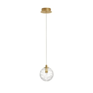 Pendul modern design decorativ COEN auriu D-12cm