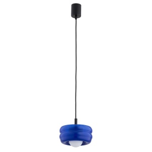 Pendul modern, Living, Hol, Scara, Sticla, Cobalt, TEVO 245681 universul-luminii.ro