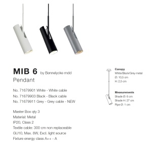 Pendul modern minimalist MIB 6 gri 71679911 DFTP - Img 5
