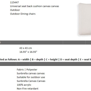 Perna decorativa LUX 43x43cm, alb 115447 HZ - Img 4