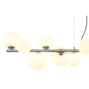 Plafoniera 2L design modern Riha nichel 135001 universul-luminii.ro