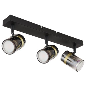 Plafoniera 3L design industrial Trabby negru 124591 universul-luminii.ro