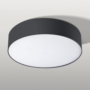 Plafoniera / Aplica pentru tavan/perete LED MONZA R 22 3000K neagra 70171 universul-luminii.ro
