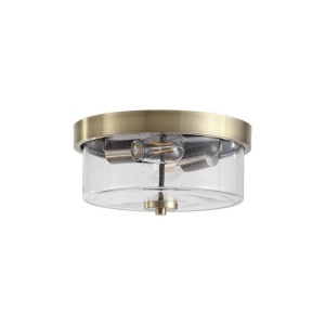 Plafoniera baie metal alama antique sticla IP44 Preston 2L 632251 universul-luminii.ro