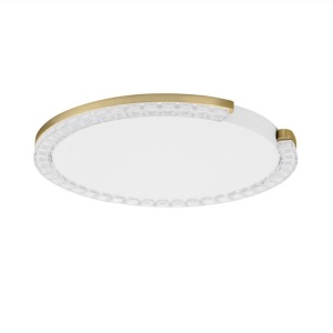 Plafoniera circulara aluminiu auriu GREAMY D-46cm
