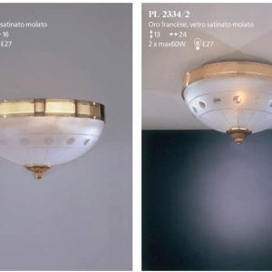 Plafoniera clasica design italian realizata manual 2334 106051 universul-luminii.ro