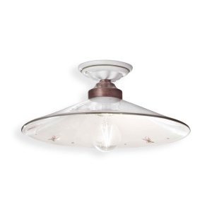 Plafoniera design clasic realizata manual ASTI 20cm - Img 1