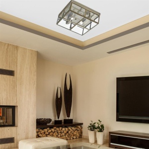 Plafoniera design decorativ Pisa 2L 140531 universul-luminii.ro