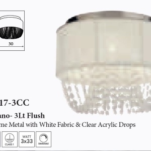Plafoniera design elegant Bellano 3L 632131 universul-luminii.ro
