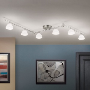 Plafoniera design modern OPALDESIGN 6L, satin 163521 universul-luminii.ro