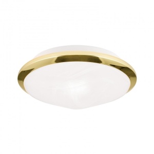 Plafoniera diametru 26cm, Rima shiny brass NU 9-310/26 MS OR 197641 universul-luminii.ro