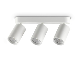 Plafoniera DYNAMITE PL3 LINEAR ROUND BIANCO