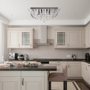 Plafoniera eleganta design modern Hanna 4L 6404-4CC SRT - Img 4