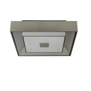 Plafoniera eleganta design modern Rhea LED argintiu - Img 2