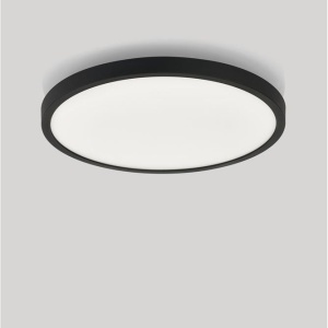 Plafoniera incastrata sau aplicata LED CCT Cerium negru - Img 2